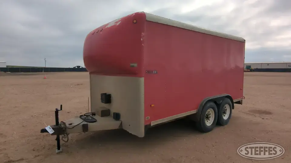 1991 Wells Cargo Pressure Washing Trailer Enclosed Cargo Trailer