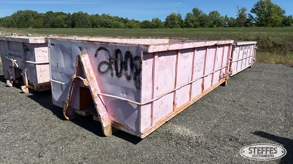 18 yd. roll-off dumpster Construction Support Item