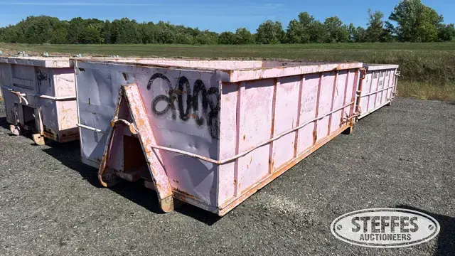 18 yd. roll-off dumpster