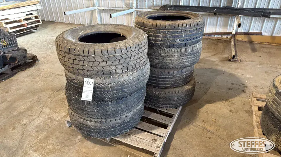 (8) Tires Passenger-Light Truck Tire