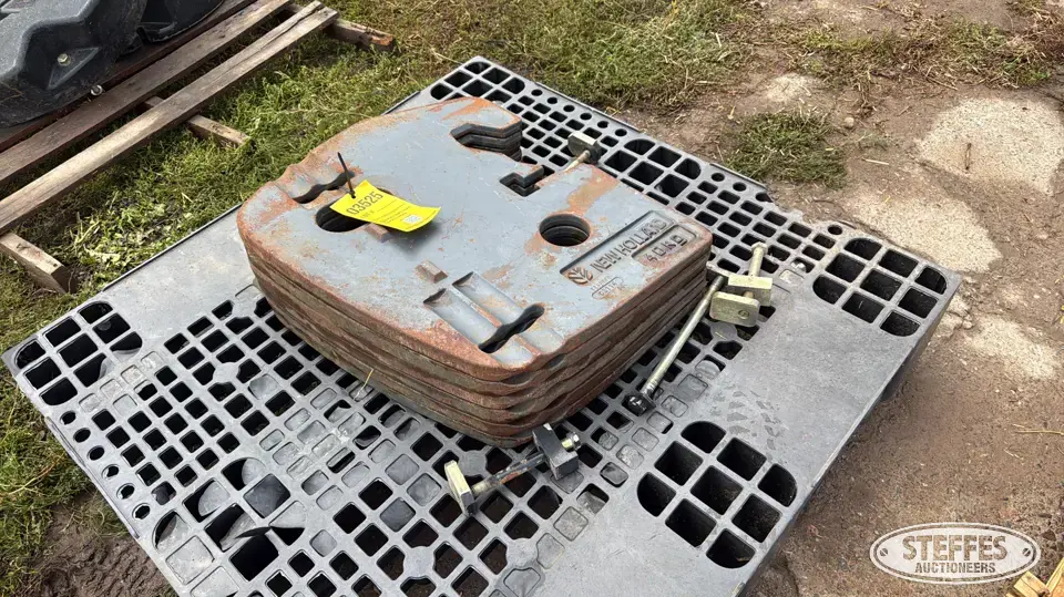 (8) New Holland suitecase weights Ag Equipment Part