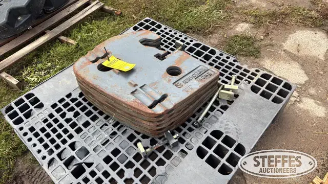 (8) New Holland suitecase weights
