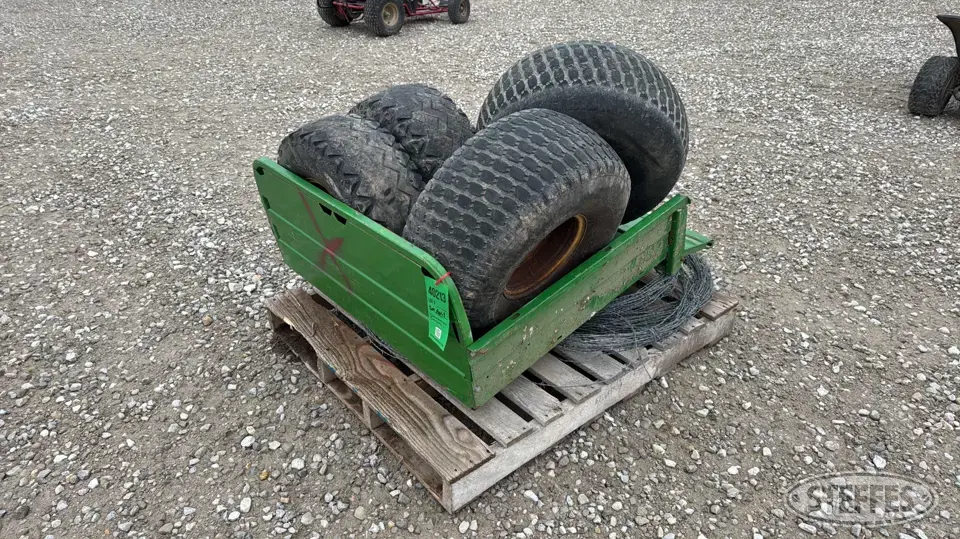 John Deere Gator box & tires ATV-UTV Tires and Track