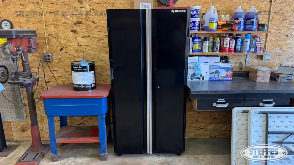 Husky cabinet Storage and Bench