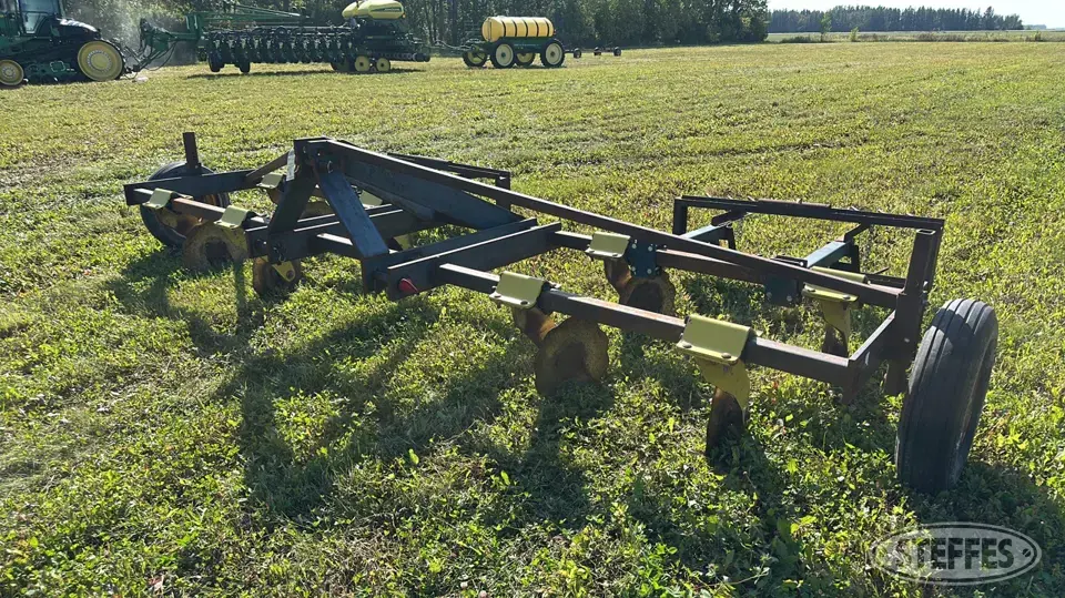 Shop-built track eliminator Tillage Equipment Attachment