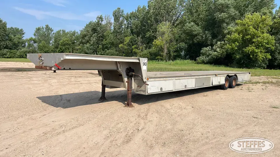 1991 J-Craft Semi Flatbed Trailer