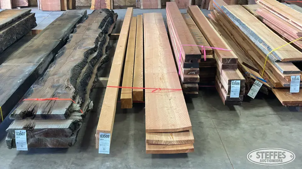 Douglas Fir boards & beams Business Inventory