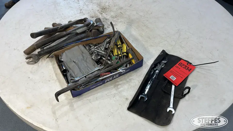 Asst. wrenches & hammers General Tools and Shop Supply