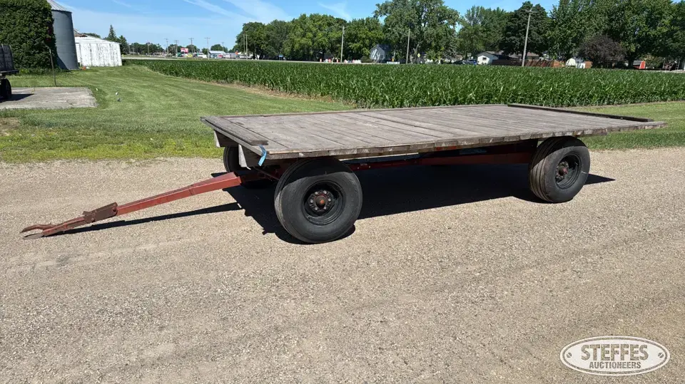 Flat rack Bale Transportation