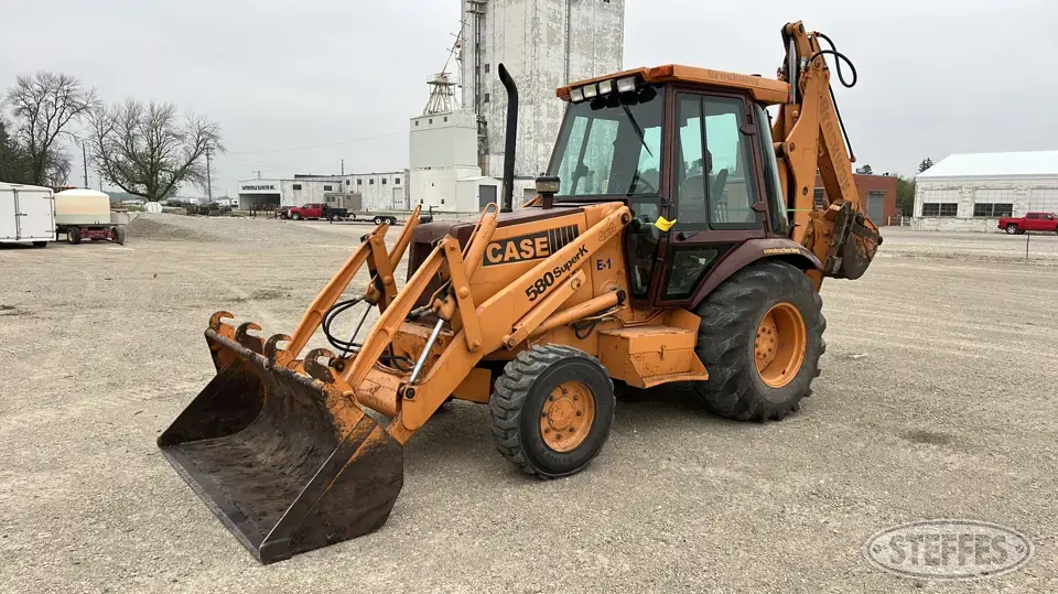 1992 Case 580 Super K Loader Backhoe