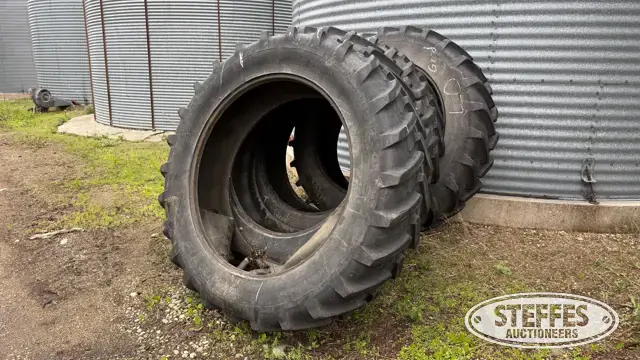(4) Michelin Agribib 480/80R50 tires