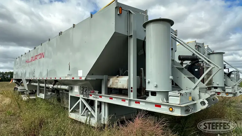 Halliburton Appco Live Bottom Trailer