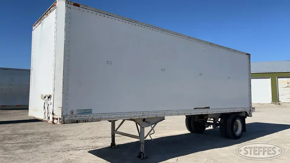 1974 Stoughton FRP/CD-292S Van Trailer