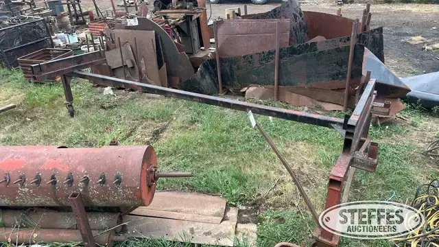 Metal rolling cart