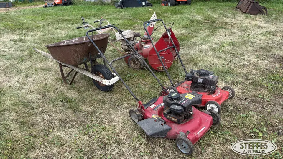 (2) Push mowers/snowblower Lawn and Garden-Other
