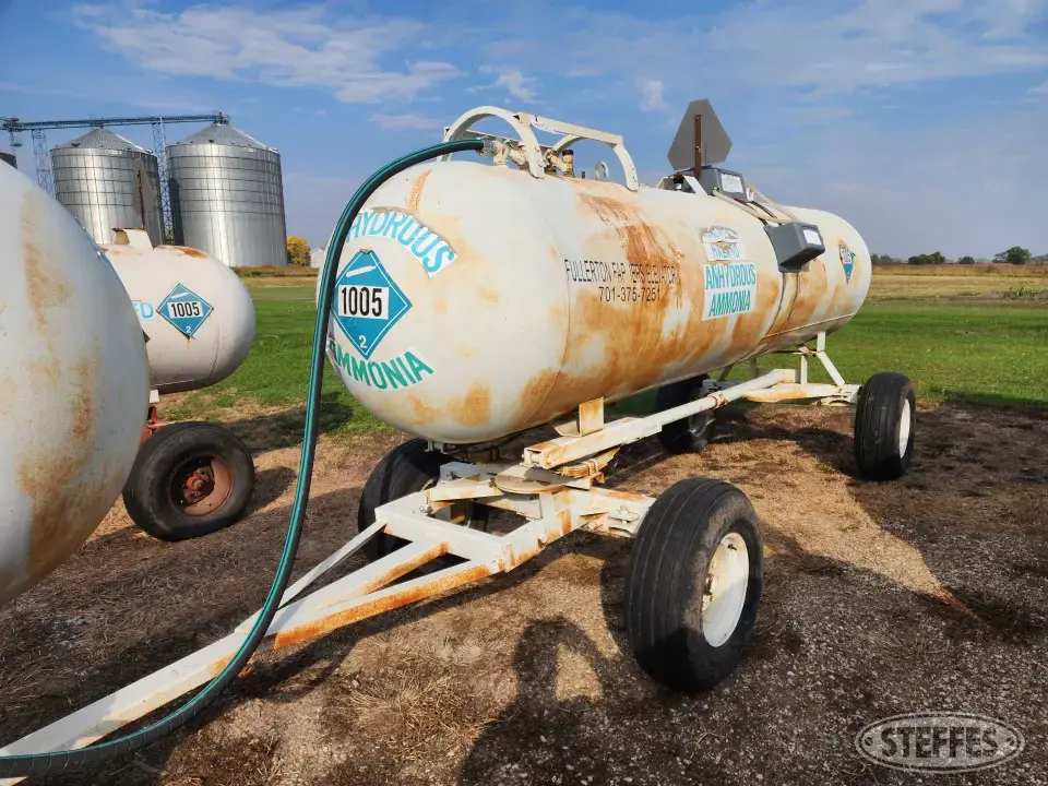 1,000 gal. NH3 tank NH3 Trailers-Tank