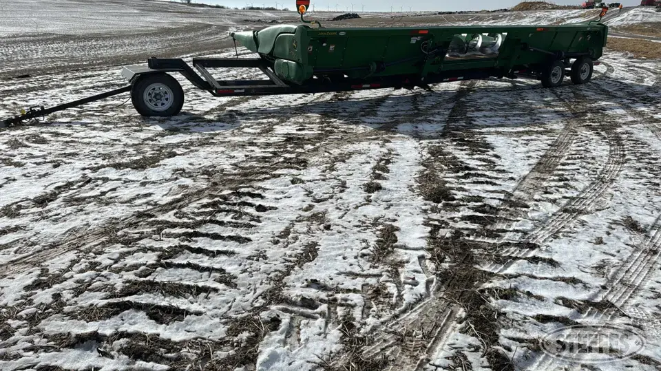Maurer M38 Header Trailer