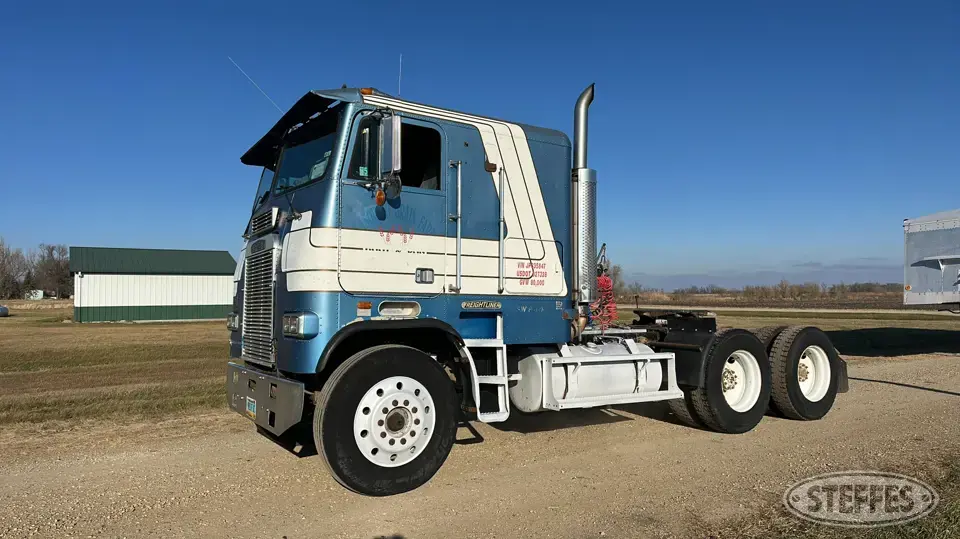 1988 Freightliner FLT966 Cabover Truck with Sleeper