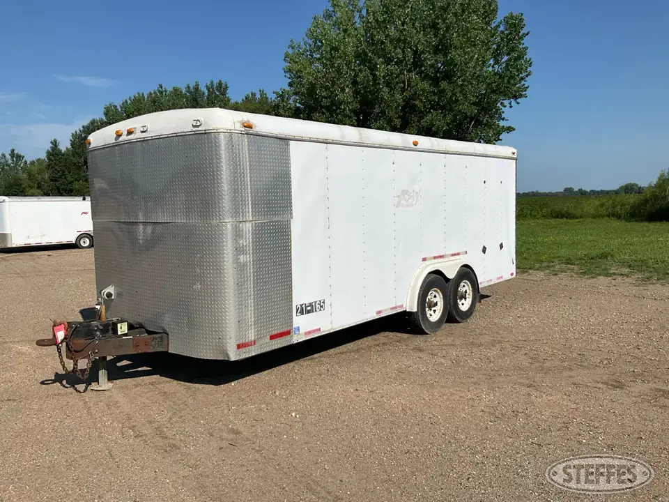 1993 United Express Line Transporter Enclosed Cargo Trailer