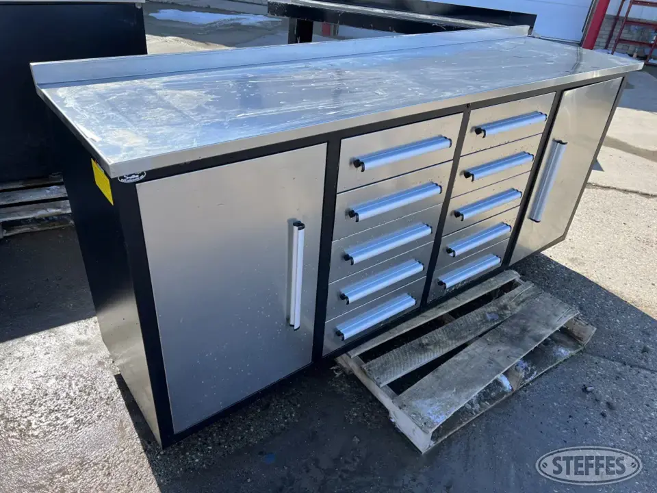 Steelman 7FT-10D-01B Storage and Bench