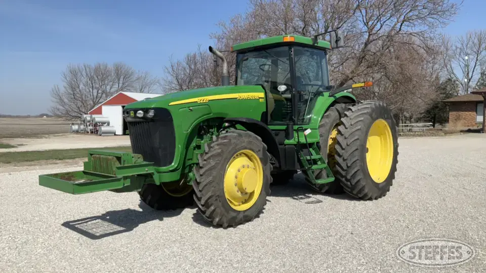 2002 John Deere 8220 MFWD Tractor