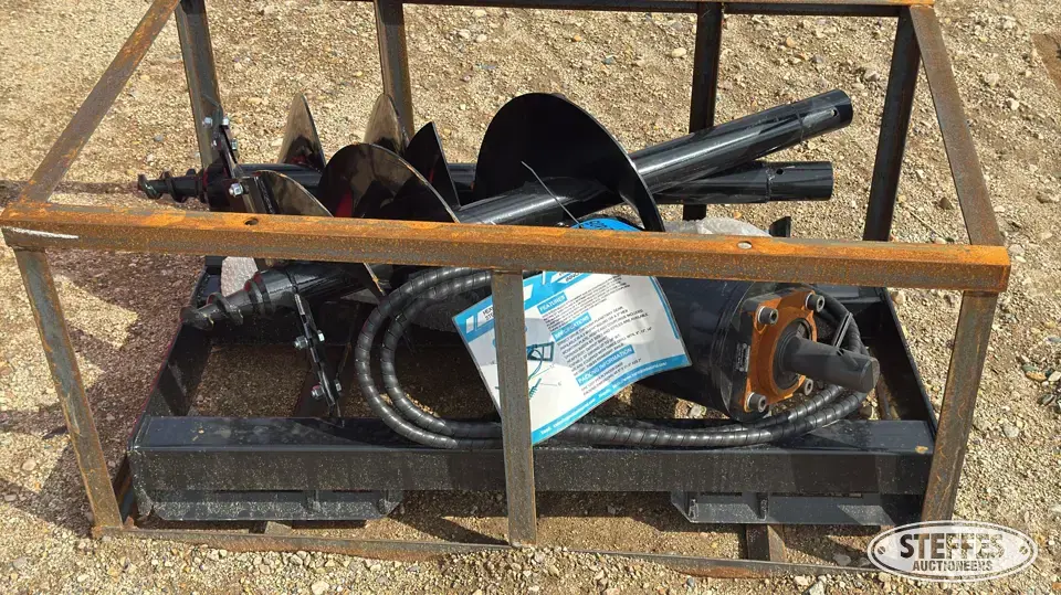 2026 Mower King Skid Steer Augers-Post Driver