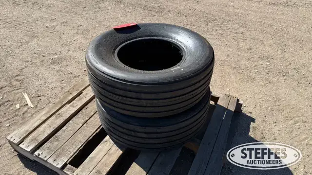 (2) Treadura 11L-15 implement tires