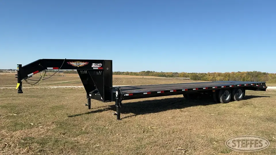 2020 H&H Trailers H25+5SDBCL-GN19-200 Flatbed Trailer