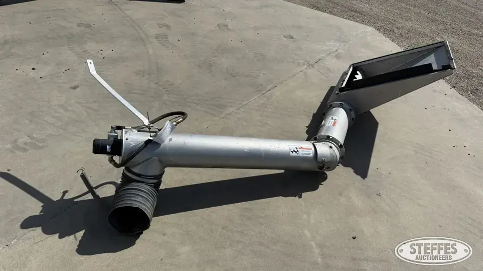 (2) Michel's Industries hopper augers Transfer-Jump Augers and Conveyor
