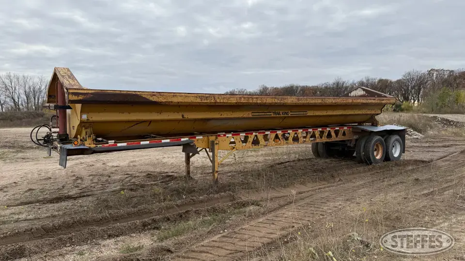 2001 Trail King TK60SSD-392 Side Dump Trailer