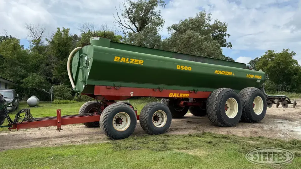 Balzer 8500 Magnum Manure Application Equipment