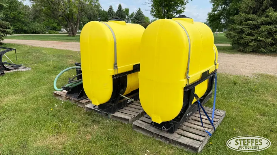 (2) Demco saddle tanks Chem-Fert Accessories-Other