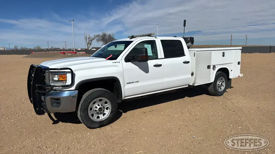 2019 GMC 3500HD Service Utility Truck