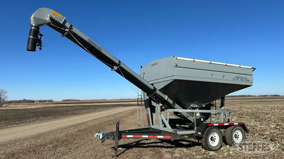 2007 Convey-All BTS 290 Bulk Seed Tender Trailer