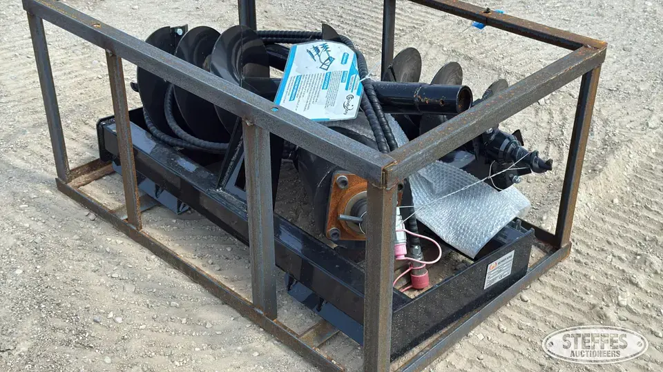 2026 Mower King SSECAG-Y Skid Steer Augers-Post Driver