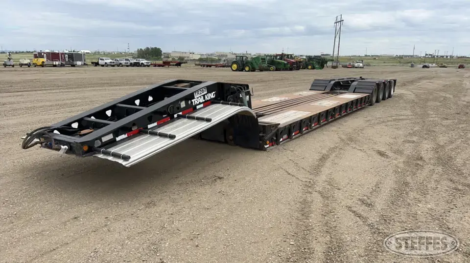2002 Trail King TK110 Lowboy Trailer