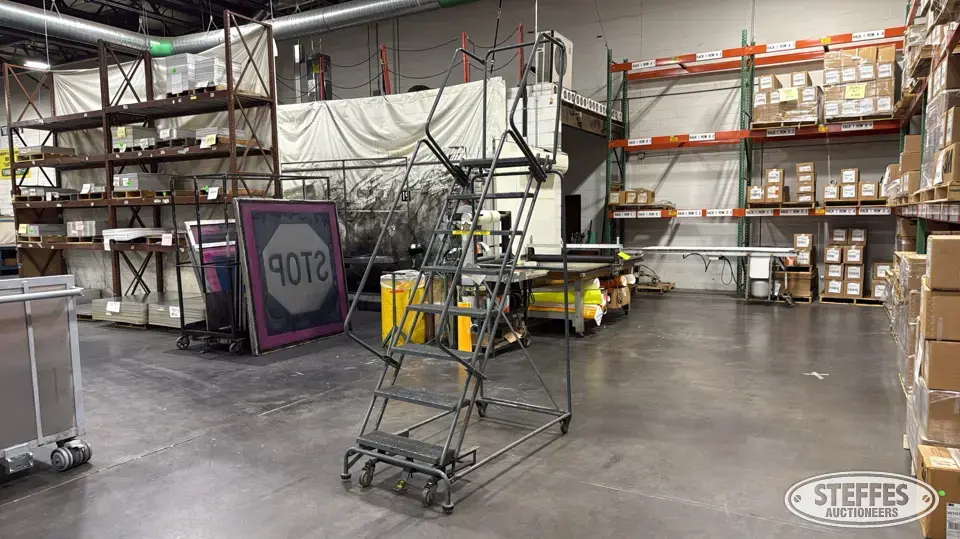 Rolling stairs General Tools and Shop Supply