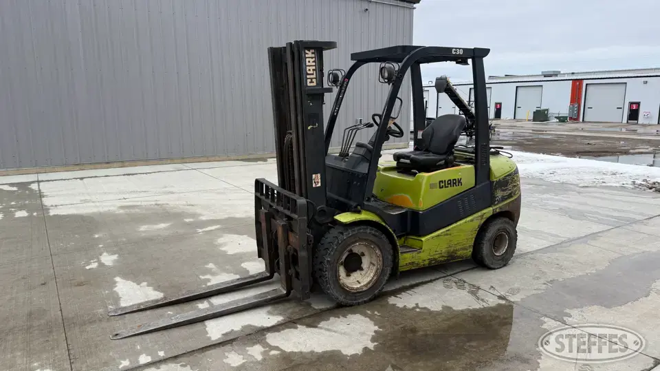 2004 Clark C30 Warehouse Forklift