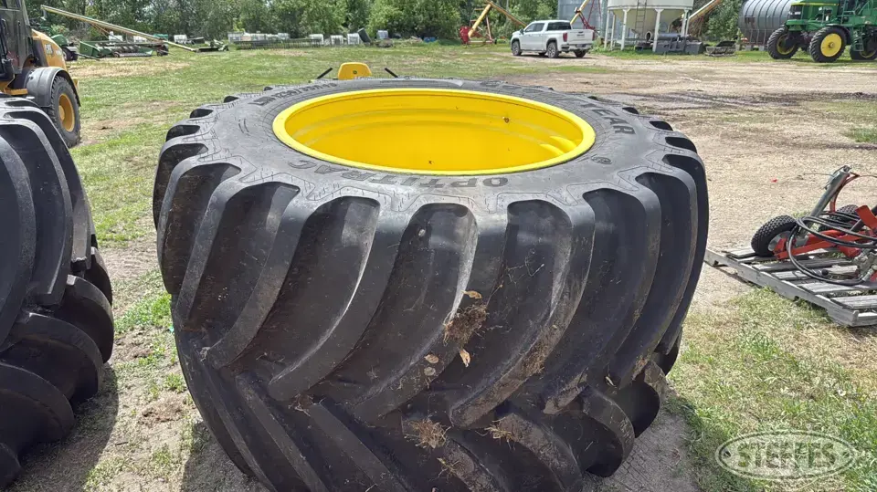 (2) Goodyear Optitrac LSW1250/35R46 tires Tractor-Implement Tire