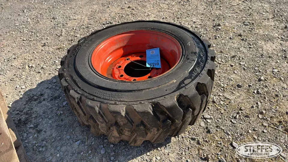 (1) Titan 10-16.5NHS tire Tractor-Implement Tire