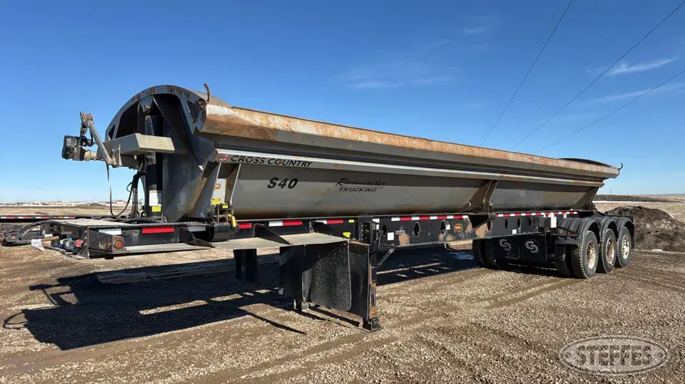 2013 Cross Country Side Dump Trailer