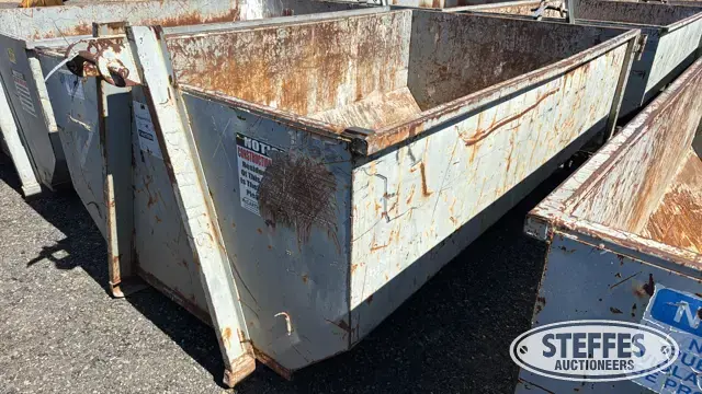 10 yd. roll-off dumpster