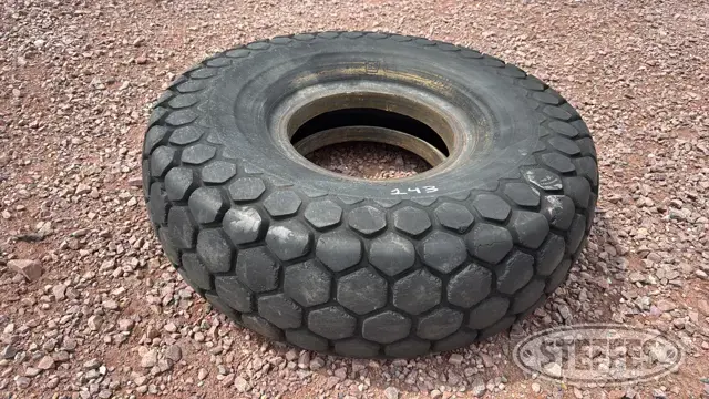 (1) Bridgestone 16.00-20 tire