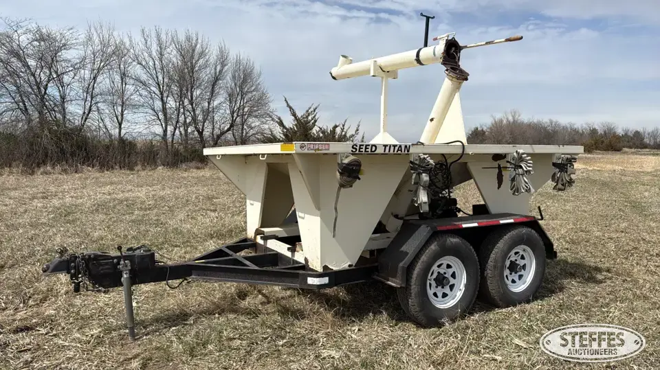 Friesen Seed Titan Box Seed Tender Trailer
