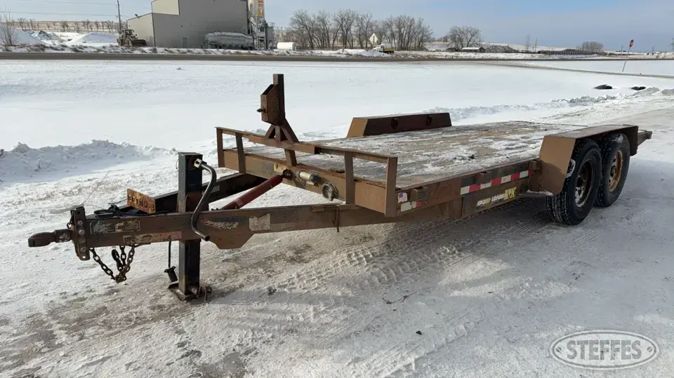 2011 H&H Speed Loader MX Flatbed Trailer
