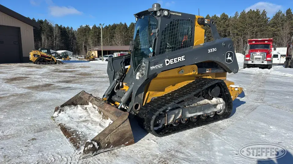2022 Deere 333G Tracked Skid Steer