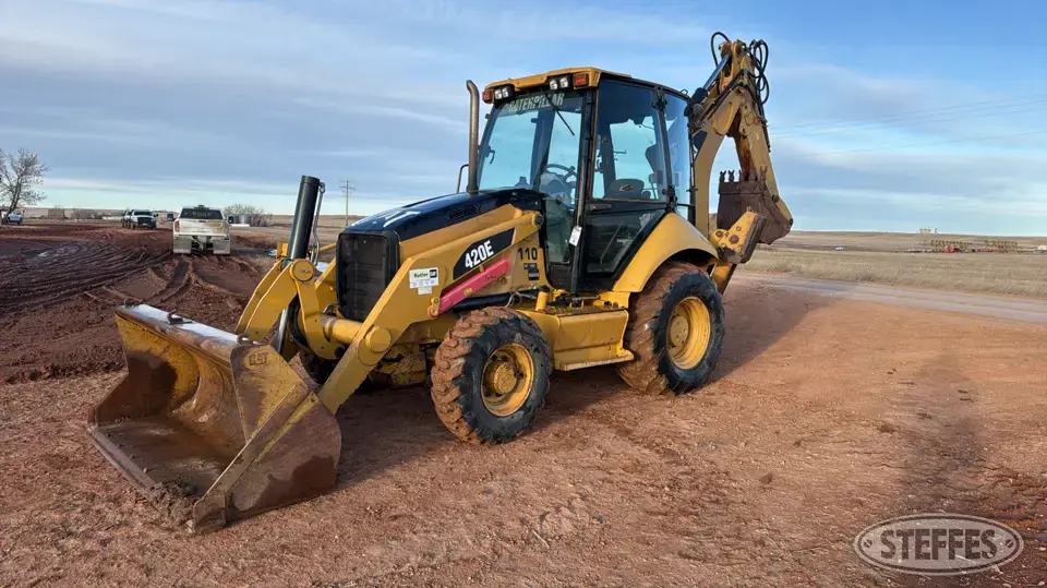 2009 CAT 420E Loader Backhoe