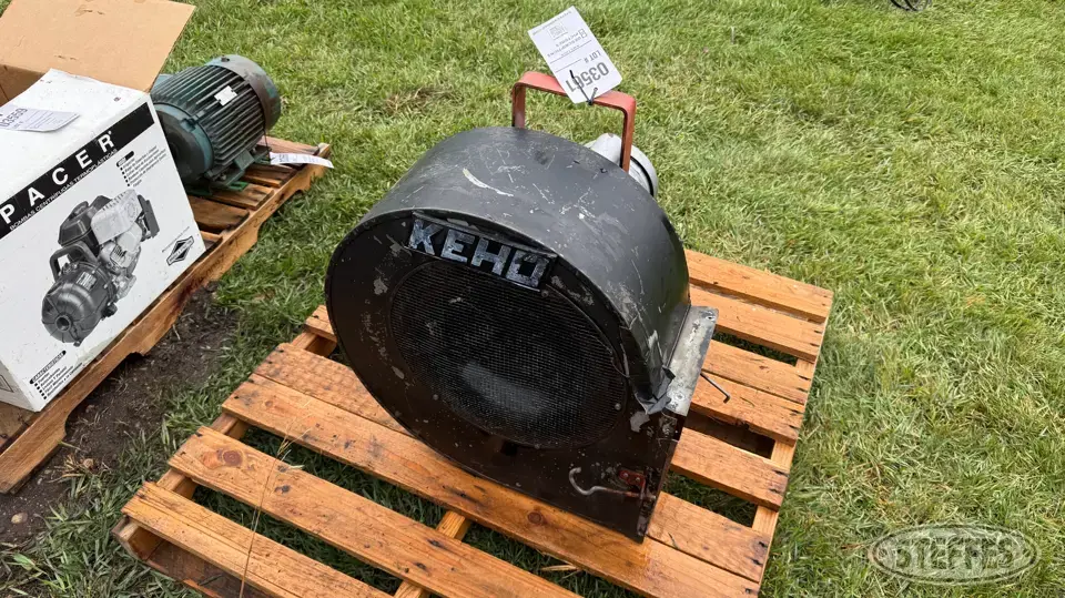 Keho centrifugal bin fan