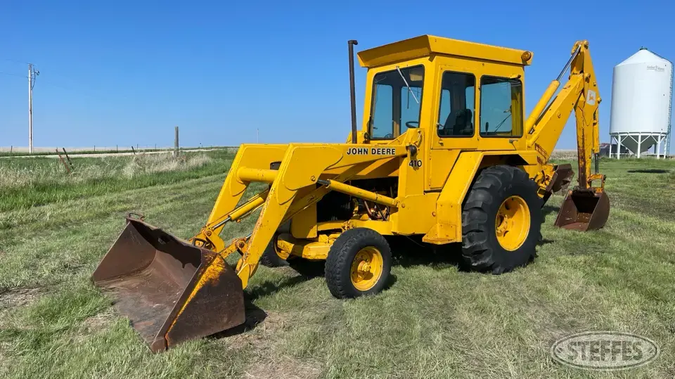 1976 John Deere 410D Loader Backhoe