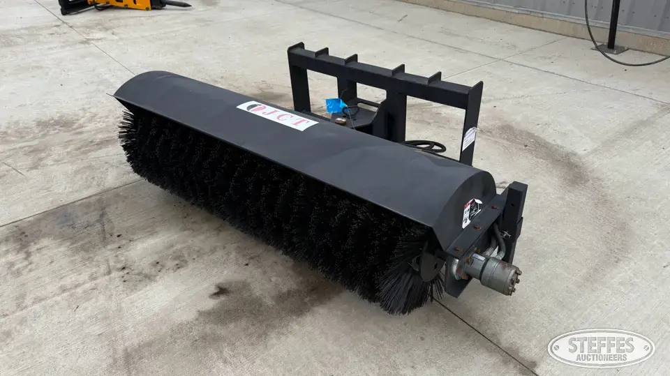 JCT hyd. broom Skid Steer Broom